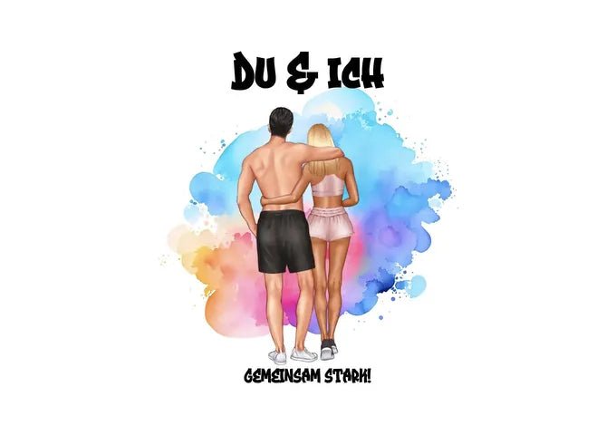 Fitness Couple - HalloGeschenk.de