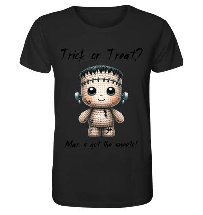 Cute Halloween • Wähle aus 20 Designs + Text • Unisex Premium T-Shirt XS-5XL aus Bio-Baumwolle für Damen & Herren • Exklusivdesign • personalisiert