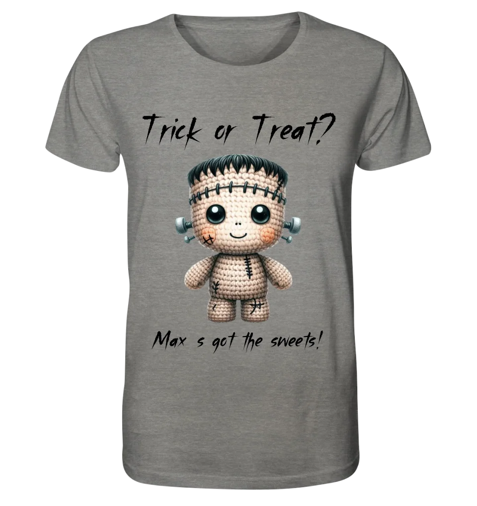 Cute Halloween • Wähle aus 20 Designs + Text • Unisex Premium T-Shirt XS-5XL aus Bio-Baumwolle für Damen & Herren • Exklusivdesign • personalisiert