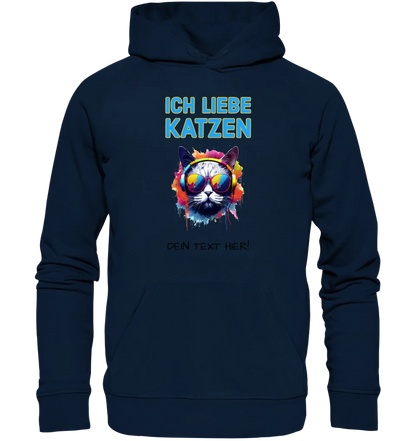 Choose the cat (with motif selection + text) • Unisex premium hoodie XS-5XL made of organic cotton for women &amp; men • Exclusive design • personalized