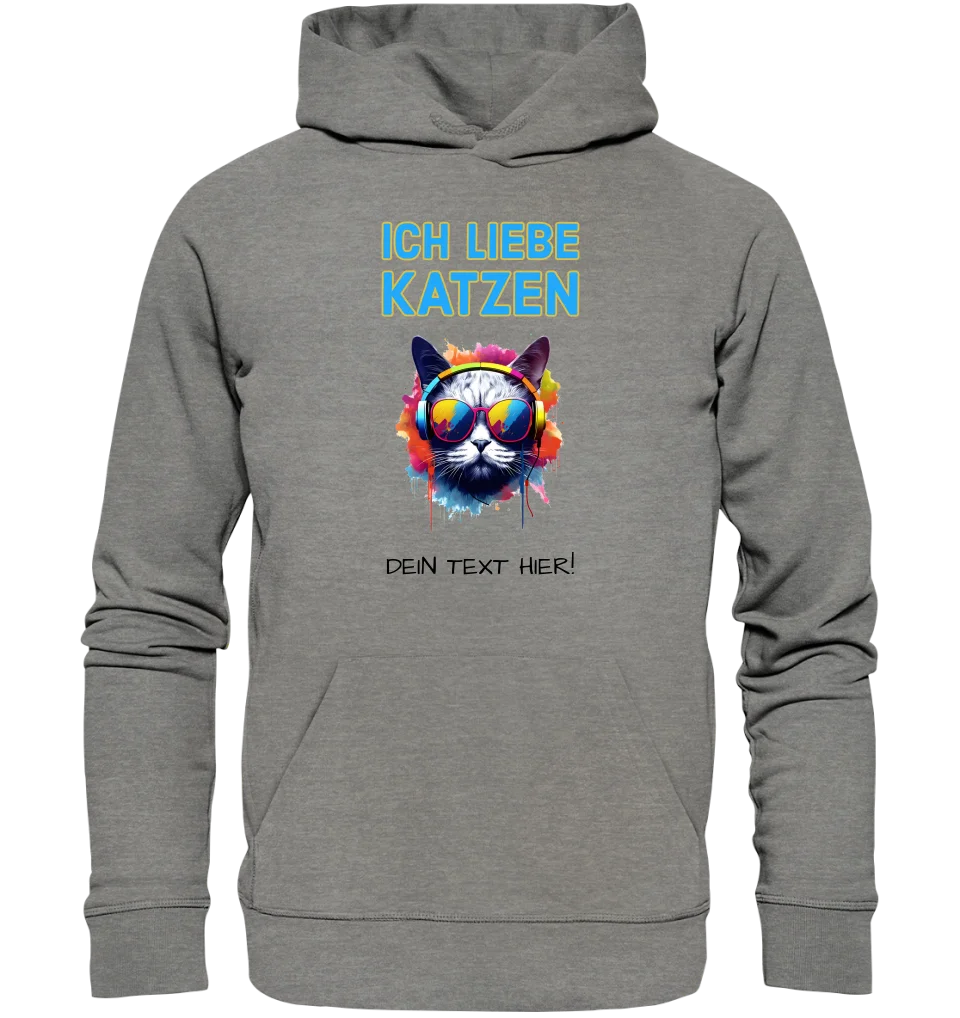 Choose the cat (with motif selection + text) • Unisex premium hoodie XS-5XL made of organic cotton for women &amp; men • Exclusive design • personalized