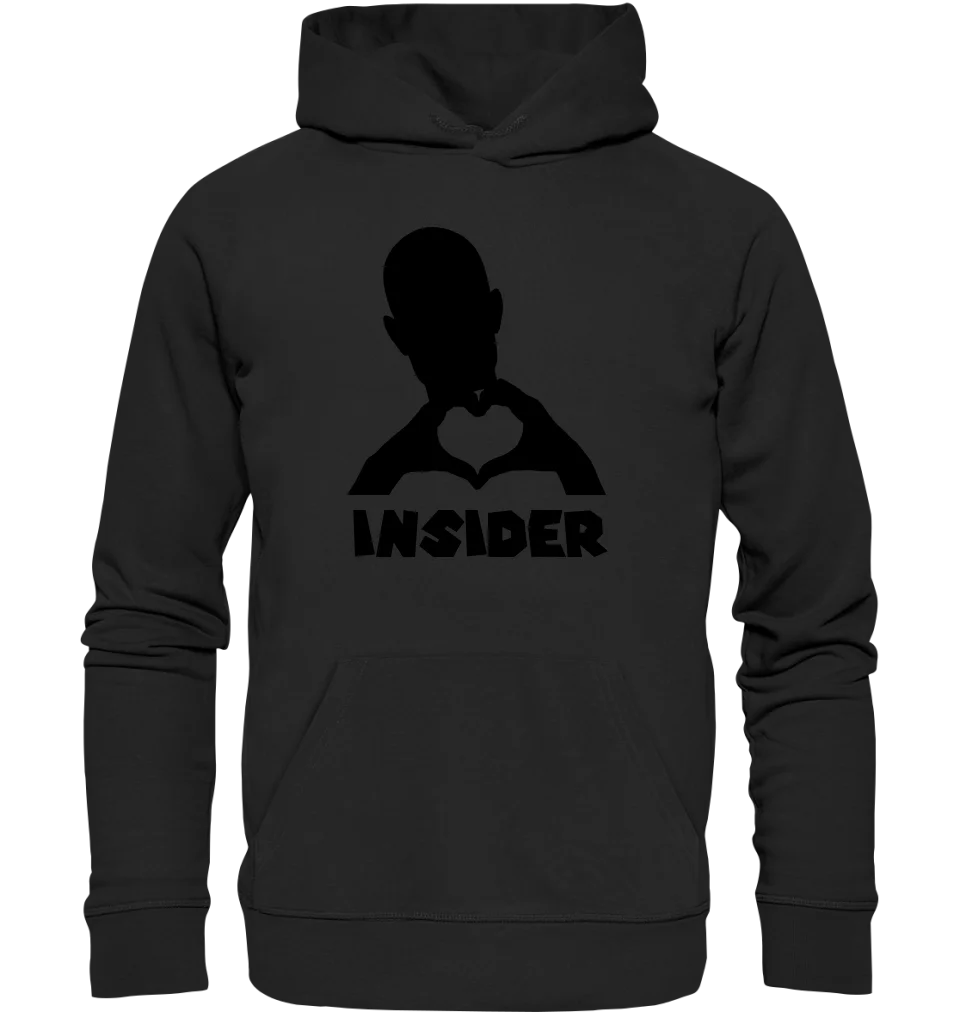 Keine Frage, ich liebe Dich auch! • Insider • personalisierter Text • Unisex Premium Hoodie XS-5XL aus Bio-Baumwolle für Damen & Herren  • Exklusivdesign • personalisiert