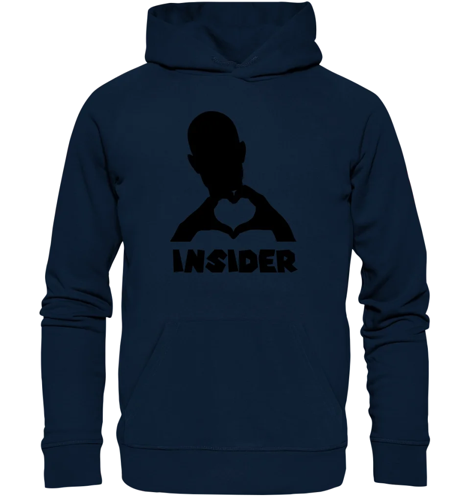 Keine Frage, ich liebe Dich auch! • Insider • personalisierter Text • Unisex Premium Hoodie XS-5XL aus Bio-Baumwolle für Damen & Herren  • Exklusivdesign • personalisiert