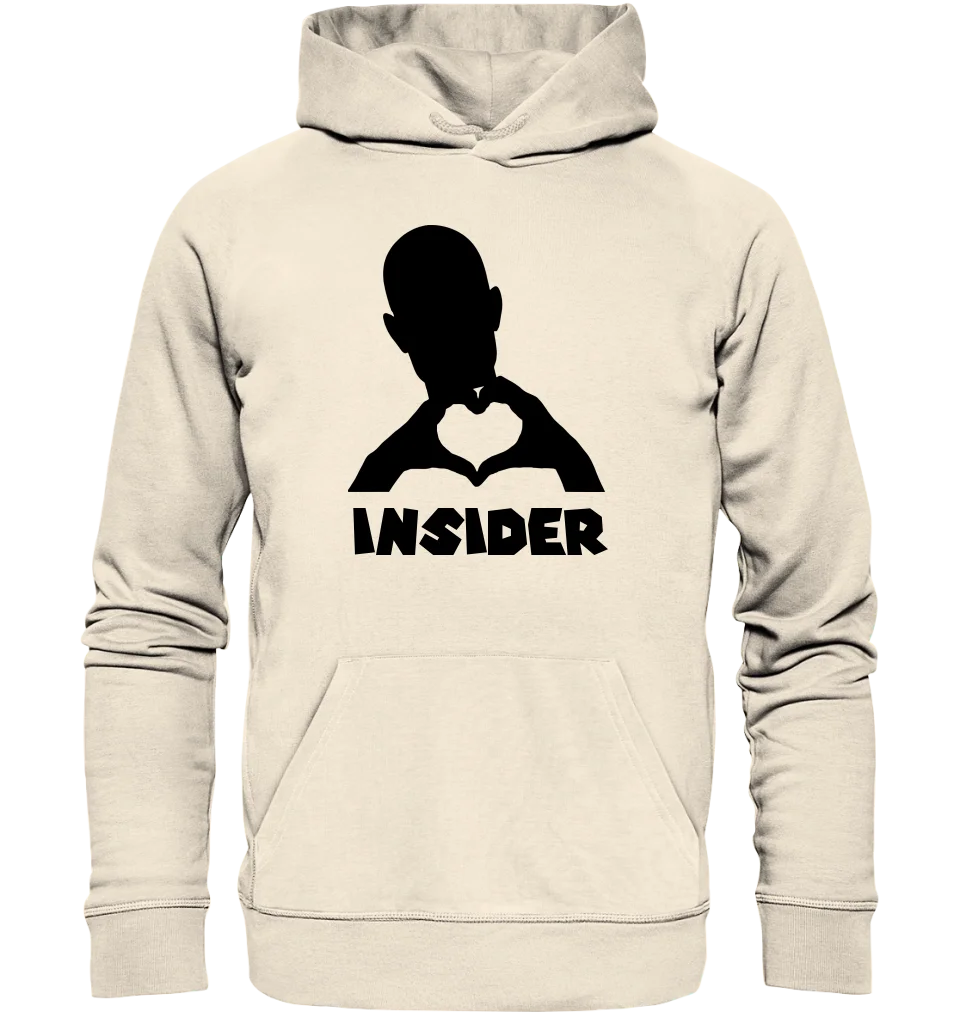 Keine Frage, ich liebe Dich auch! • Insider • personalisierter Text • Unisex Premium Hoodie XS-5XL aus Bio-Baumwolle für Damen & Herren  • Exklusivdesign • personalisiert