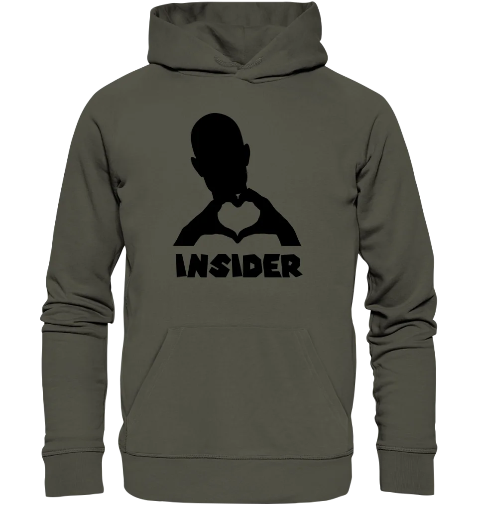 Keine Frage, ich liebe Dich auch! • Insider • personalisierter Text • Unisex Premium Hoodie XS-5XL aus Bio-Baumwolle für Damen & Herren  • Exklusivdesign • personalisiert