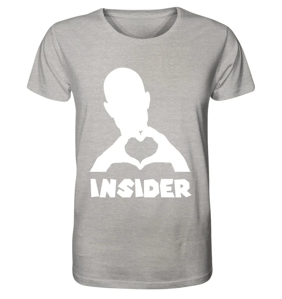 Keine Frage, ich liebe Dich auch! • Insider White • personalisierter Text • Unisex Premium T-Shirt XS-5XL aus Bio-Baumwolle für Damen & Herren • Exklusivdesign • personalisiert