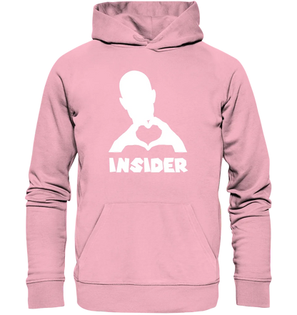 Keine Frage, ich liebe Dich auch! • Insider White • personalisierter Text • Unisex Premium Hoodie XS-5XL aus Bio-Baumwolle für Damen & Herren • Exklusivdesign • personalisiert