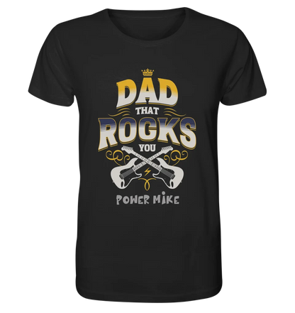 Dad that rocks you • Unisex Premium T-Shirt XS-5XL made of organic cotton for men &amp; women • personalized • motif product