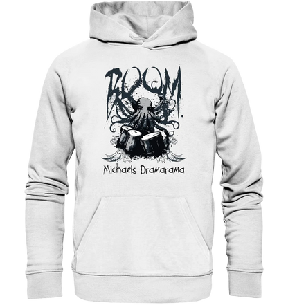 Drama Drummer Schlagzeuger + Wunschtext • Musik • Unisex Premium Hoodie XS-5XL aus Bio-Baumwolle für Damen & Herren