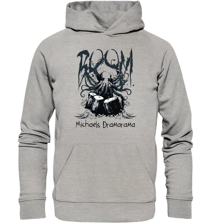 Drama Drummer Schlagzeuger + Wunschtext • Musik • Unisex Premium Hoodie XS-5XL aus Bio-Baumwolle für Damen & Herren