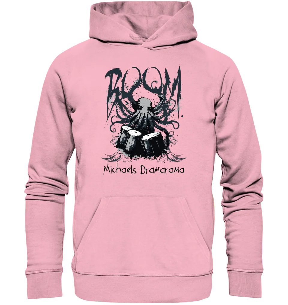 Drama Drummer Schlagzeuger + Wunschtext • Musik • Unisex Premium Hoodie XS-5XL aus Bio-Baumwolle für Damen & Herren