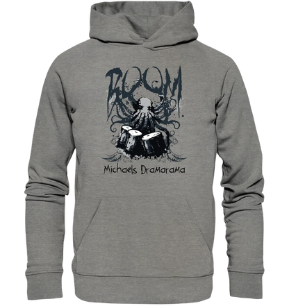 Drama Drummer Schlagzeuger + Wunschtext • Musik • Unisex Premium Hoodie XS-5XL aus Bio-Baumwolle für Damen & Herren