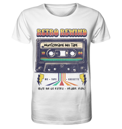 Retro MC 1960 bis 1999 + Wunschtext • Unisex Premium T-Shirt XS-5XL aus Bio-Baumwolle für Damen & Herren • Exklusivdesign • personalisiert