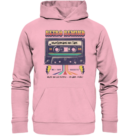 Retro MC 1960 bis 1999 + Wunschtext • Unisex Premium Hoodie XS-5XL aus Bio-Baumwolle für Damen & Herren