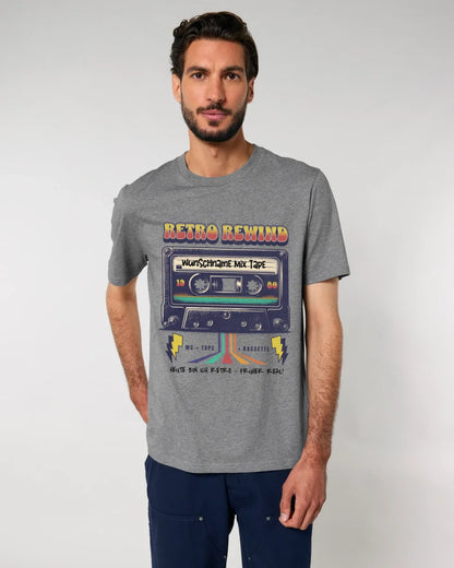 Retro MC 1960 bis 1999 + Wunschtext • Unisex Premium T-Shirt XS-5XL aus Bio-Baumwolle für Damen & Herren • Exklusivdesign • personalisiert