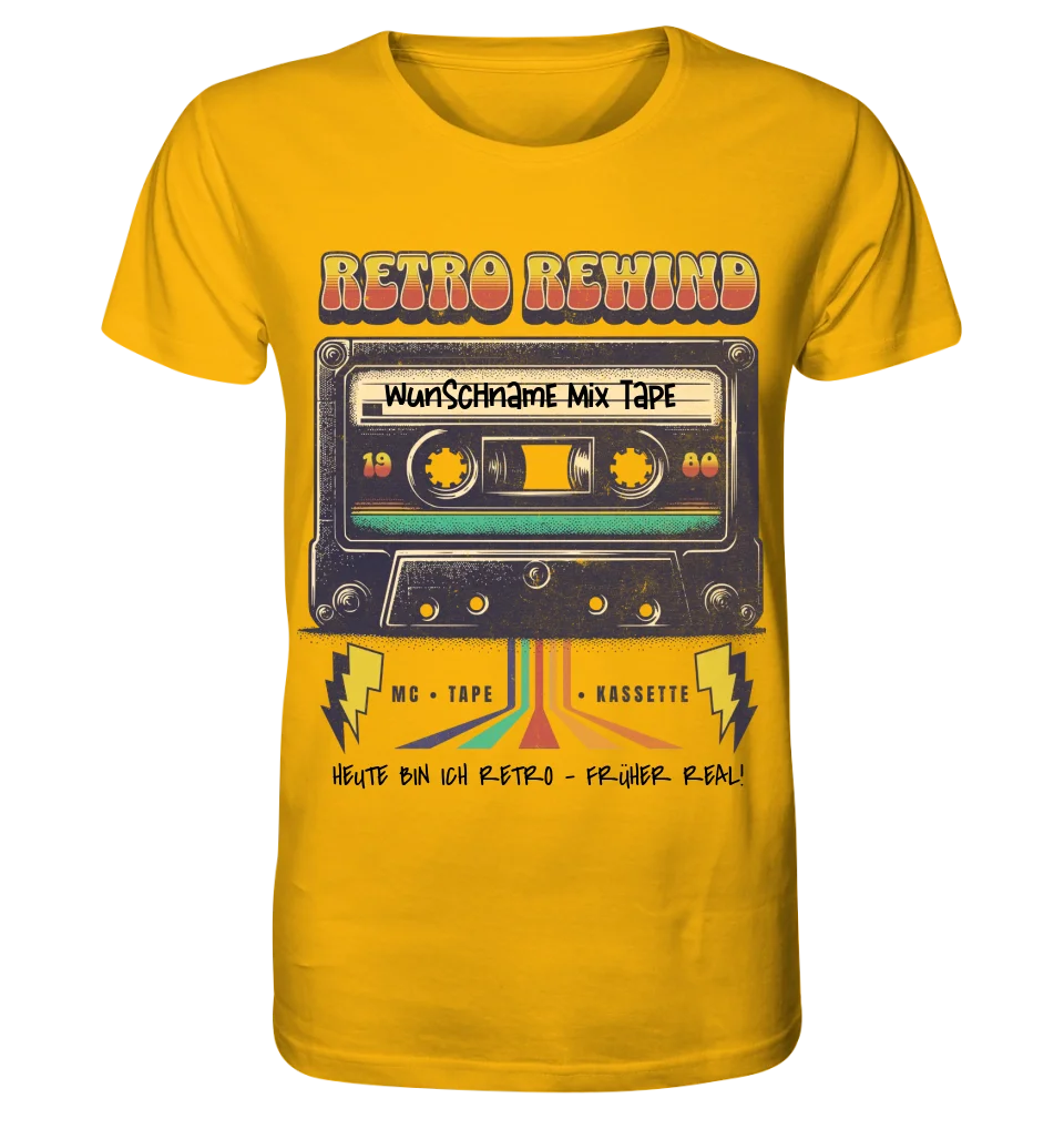 Retro MC 1960 bis 1999 + Wunschtext • Unisex Premium T-Shirt XS-5XL aus Bio-Baumwolle für Damen & Herren • Exklusivdesign • personalisiert