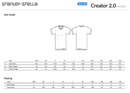 Heart • Maps • customizable • Unisex Organic Cotton T-Shirt | Stanley/Stella for U.S. customers von HalloGeschenk.de