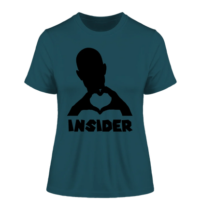 Keine Frage, ich liebe Dich auch! • Insider • personalisierter Text • Ladies Premium T-Shirt XS - 2XL aus Bio - Baumwolle für Damen • Exklusivdesign • personalisiert • Motivauswahl • personalisierbar von HalloGeschenk.de