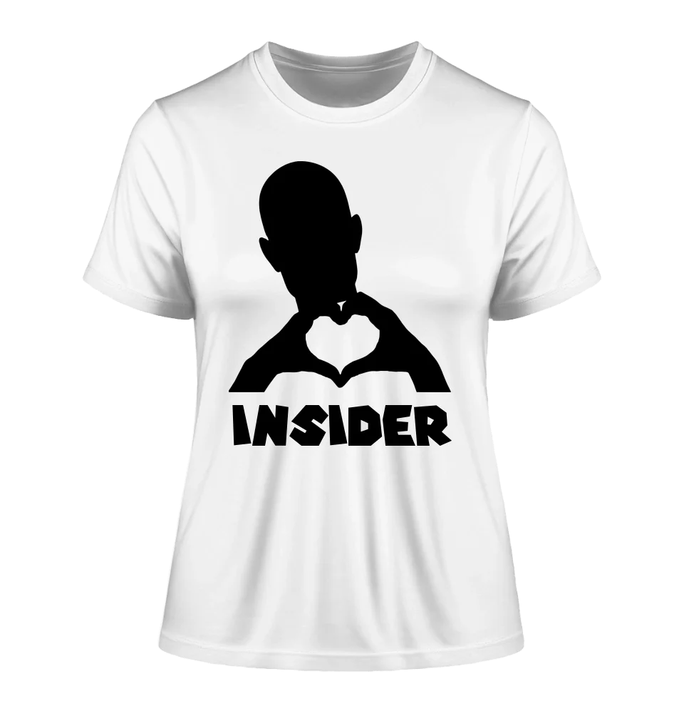 Keine Frage, ich liebe Dich auch! • Insider • personalisierter Text • Ladies Premium T-Shirt XS - 2XL aus Bio - Baumwolle für Damen • Exklusivdesign • personalisiert • Motivauswahl • personalisierbar von HalloGeschenk.de