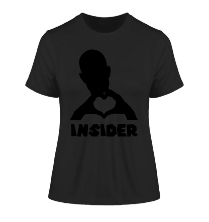 Keine Frage, ich liebe Dich auch! • Insider • personalisierter Text • Ladies Premium T-Shirt XS - 2XL aus Bio - Baumwolle für Damen • Exklusivdesign • personalisiert • Motivauswahl • personalisierbar von HalloGeschenk.de