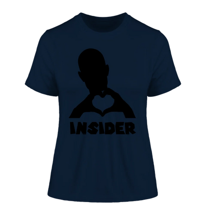 Keine Frage, ich liebe Dich auch! • Insider • personalisierter Text • Ladies Premium T-Shirt XS - 2XL aus Bio - Baumwolle für Damen • Exklusivdesign • personalisiert • Motivauswahl • personalisierbar von HalloGeschenk.de