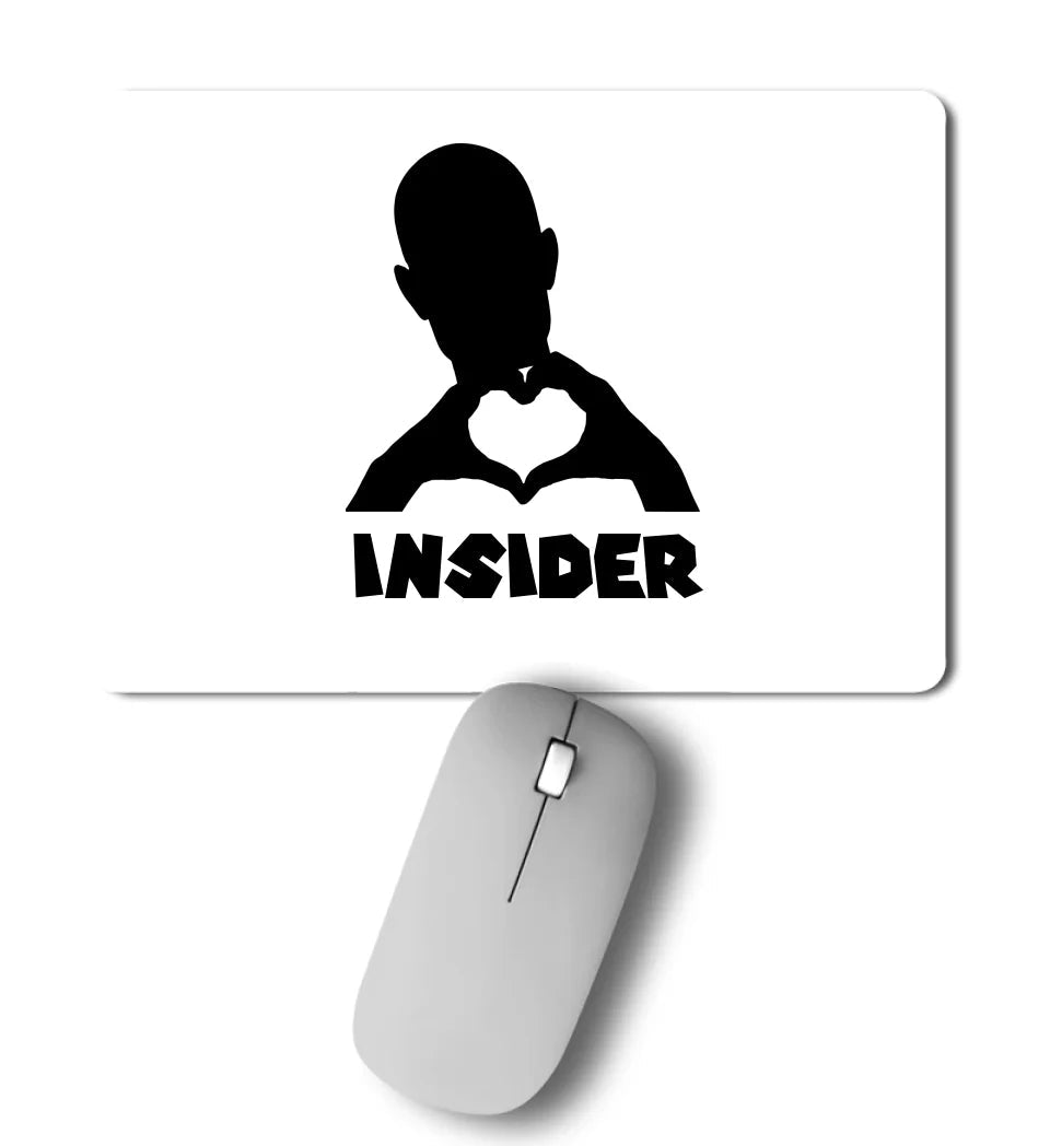 Keine Frage, ich liebe Dich auch! • Insider • personalisierter Text • Mousepad • Exklusivdesign • personalisiert von HalloGeschenk.de