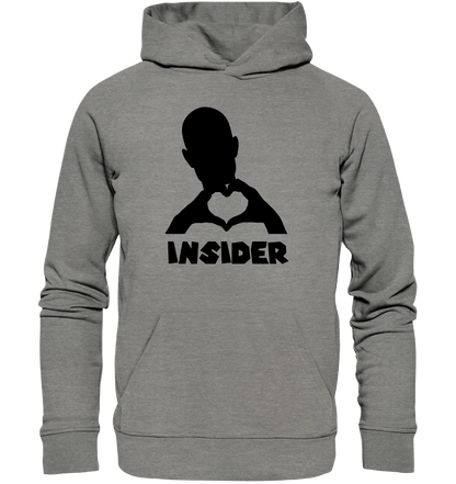 Keine Frage, ich liebe Dich auch! • Insider • personalisierter Text • Unisex Premium Hoodie XS - 5XL aus Bio - Baumwolle für Damen & Herren • Exklusivdesign • personalisiert von HalloGeschenk.de