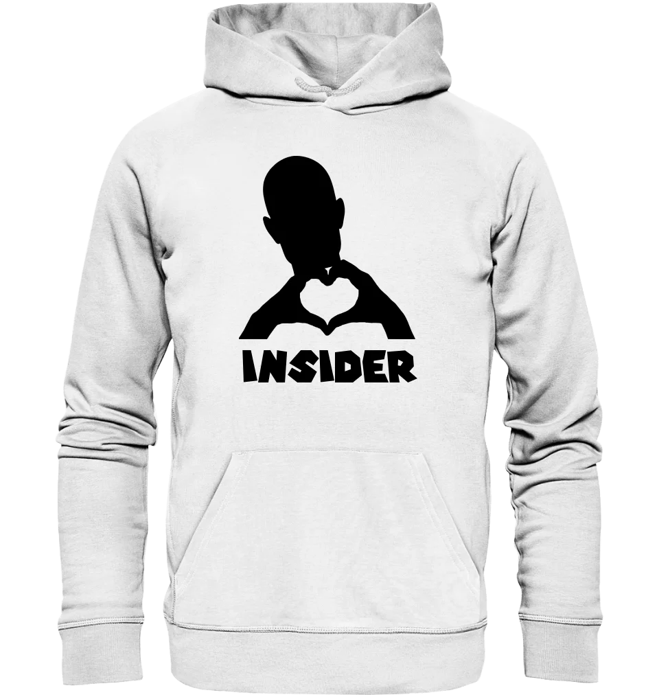 Keine Frage, ich liebe Dich auch! • Insider • personalisierter Text • Unisex Premium Hoodie XS - 5XL aus Bio - Baumwolle für Damen & Herren • Exklusivdesign • personalisiert von HalloGeschenk.de