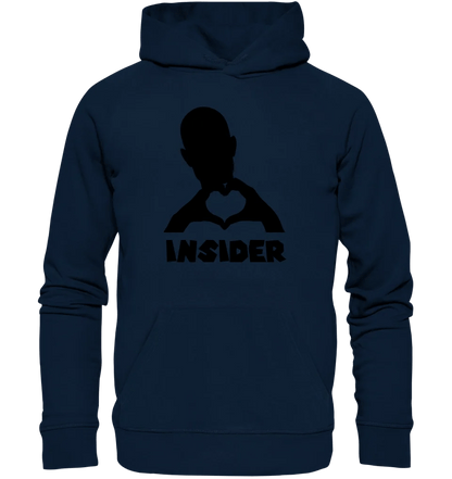 Keine Frage, ich liebe Dich auch! • Insider • personalisierter Text • Unisex Premium Hoodie XS - 5XL aus Bio - Baumwolle für Damen & Herren • Exklusivdesign • personalisiert von HalloGeschenk.de