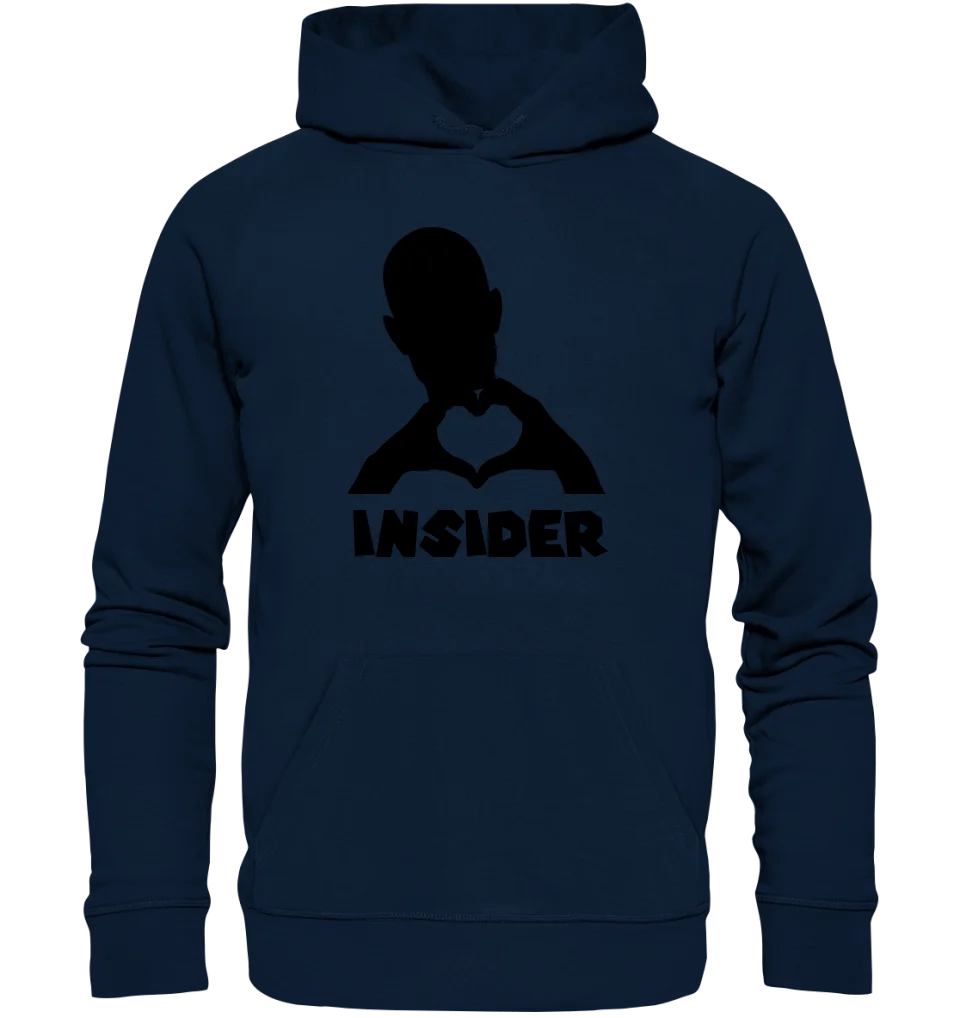 Keine Frage, ich liebe Dich auch! • Insider • personalisierter Text • Unisex Premium Hoodie XS - 5XL aus Bio - Baumwolle für Damen & Herren • Exklusivdesign • personalisiert von HalloGeschenk.de