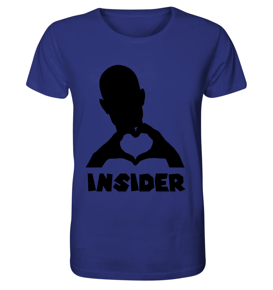 Keine Frage, ich liebe Dich auch! • Insider • personalisierter Text • Unisex Premium T-Shirt XS - 5XL aus Bio - Baumwolle für Damen & Herren • Exklusivdesign • personalisiert von HalloGeschenk.de