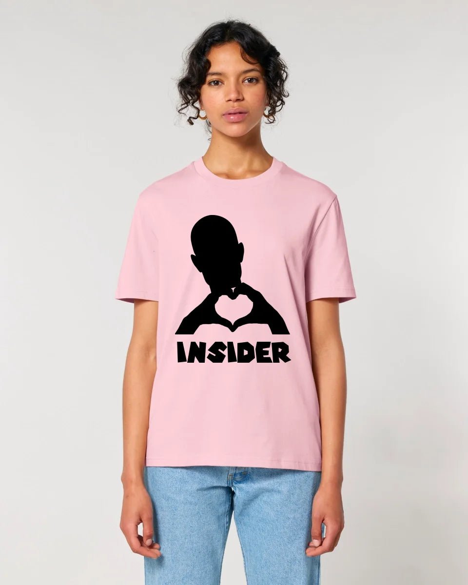 Keine Frage, ich liebe Dich auch! • Insider • personalisierter Text • Unisex Premium T-Shirt XS - 5XL aus Bio - Baumwolle für Damen & Herren • Exklusivdesign • personalisiert von HalloGeschenk.de