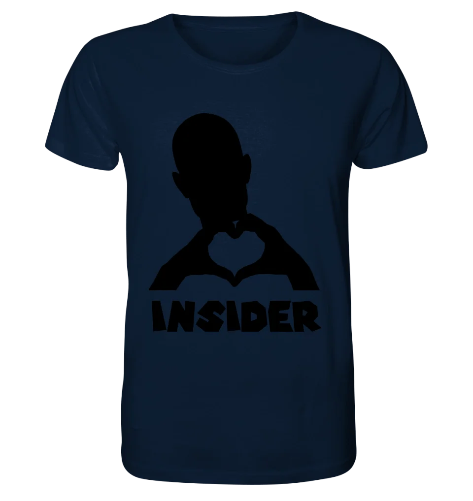 Keine Frage, ich liebe Dich auch! • Insider • personalisierter Text • Unisex Premium T-Shirt XS - 5XL aus Bio - Baumwolle für Damen & Herren • Exklusivdesign • personalisiert von HalloGeschenk.de