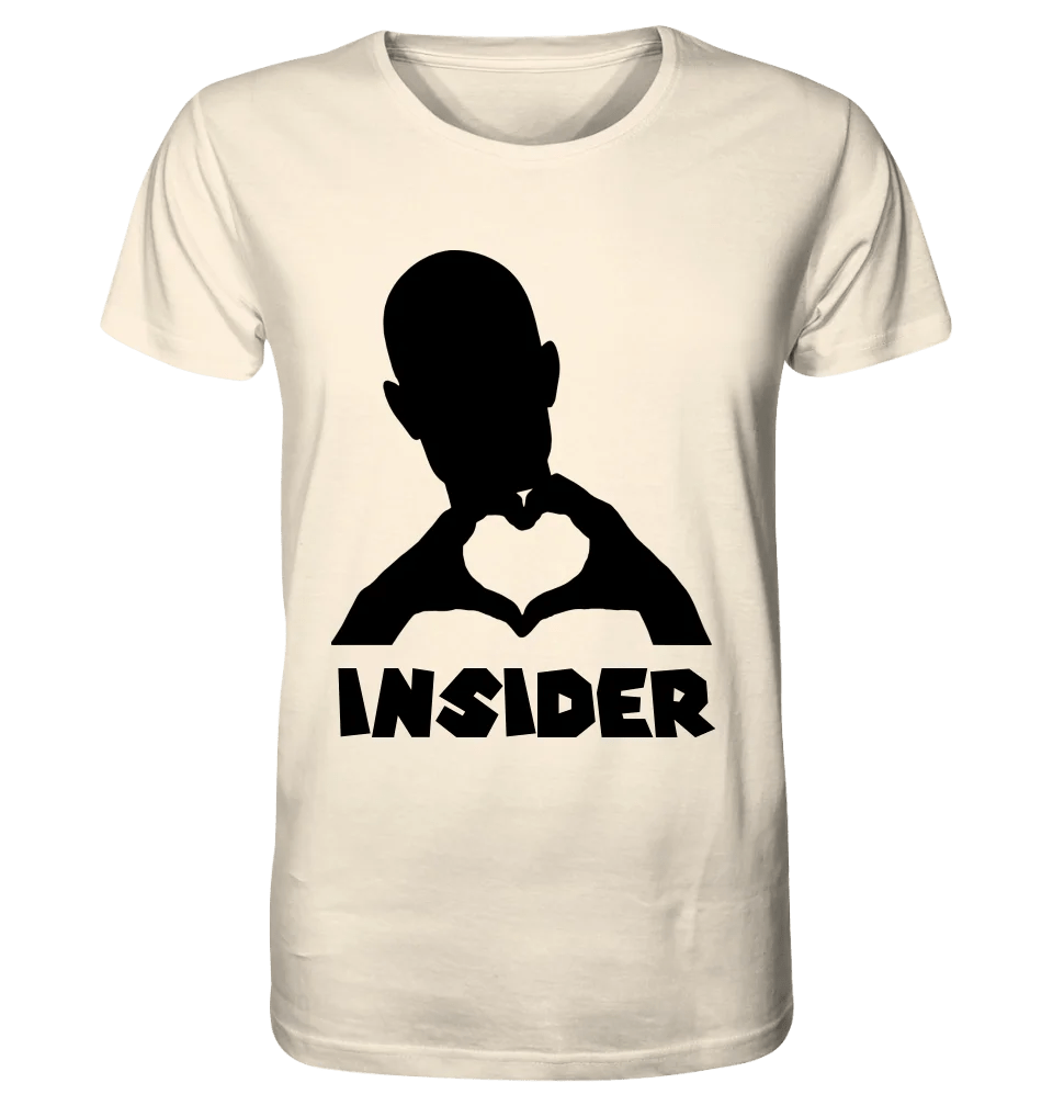 Keine Frage, ich liebe Dich auch! • Insider • personalisierter Text • Unisex Premium T-Shirt XS - 5XL aus Bio - Baumwolle für Damen & Herren • Exklusivdesign • personalisiert von HalloGeschenk.de