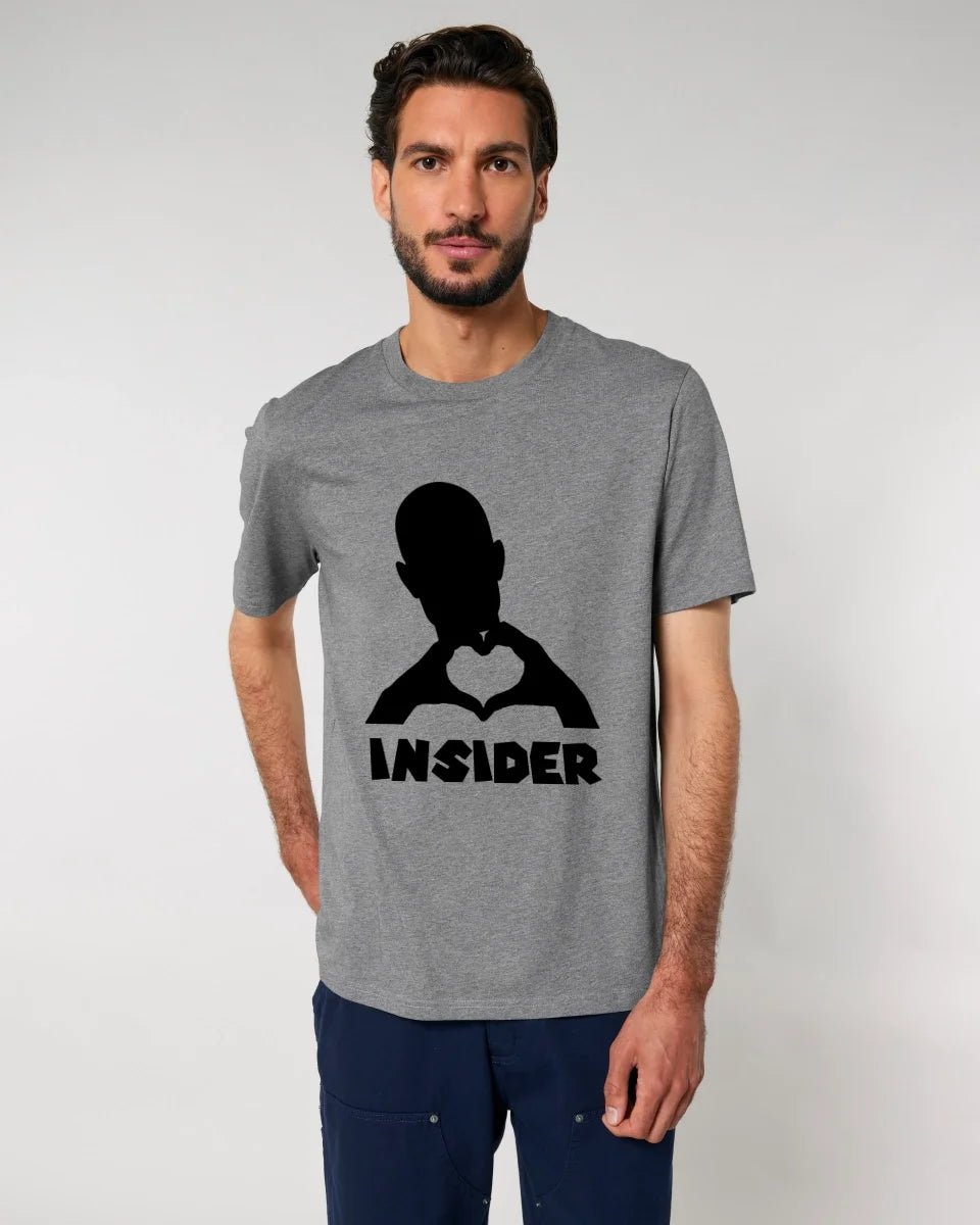 Keine Frage, ich liebe Dich auch! • Insider • personalisierter Text • Unisex Premium T-Shirt XS - 5XL aus Bio - Baumwolle für Damen & Herren • Exklusivdesign • personalisiert von HalloGeschenk.de