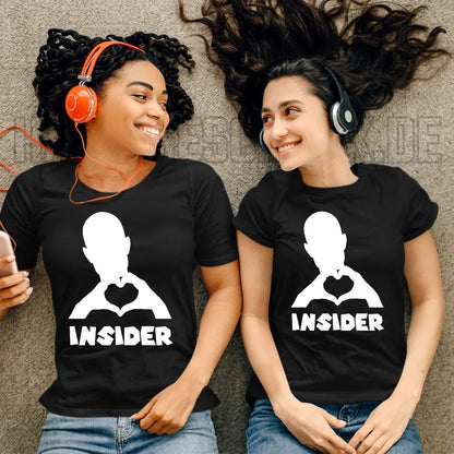 Keine Frage, ich liebe Dich auch! • Insider White • personalisierter Text • Ladies Premium T-Shirt XS - 2XL aus Bio - Baumwolle für Damen • Exklusivdesign • personalisiert • Motivauswahl • personalisierbar copy von HalloGeschenk.de