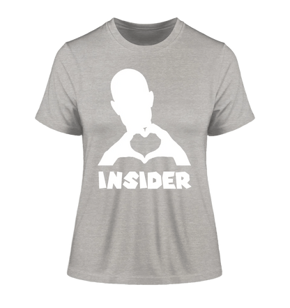 Keine Frage, ich liebe Dich auch! • Insider White • personalisierter Text • Ladies Premium T-Shirt XS - 2XL aus Bio - Baumwolle für Damen • Exklusivdesign • personalisiert • Motivauswahl • personalisierbar copy von HalloGeschenk.de