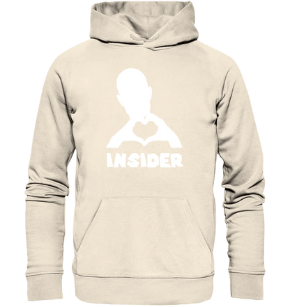 Keine Frage, ich liebe Dich auch! • Insider White • personalisierter Text • Unisex Premium Hoodie XS - 5XL aus Bio - Baumwolle für Damen & Herren • Exklusivdesign • personalisiert von HalloGeschenk.de