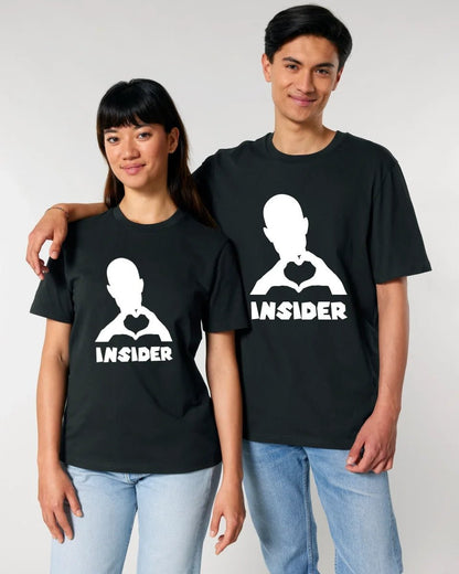 Keine Frage, ich liebe Dich auch! • Insider White • personalisierter Text • Unisex Premium T-Shirt XS - 5XL aus Bio - Baumwolle für Damen & Herren • Exklusivdesign • personalisiert copy von HalloGeschenk.de