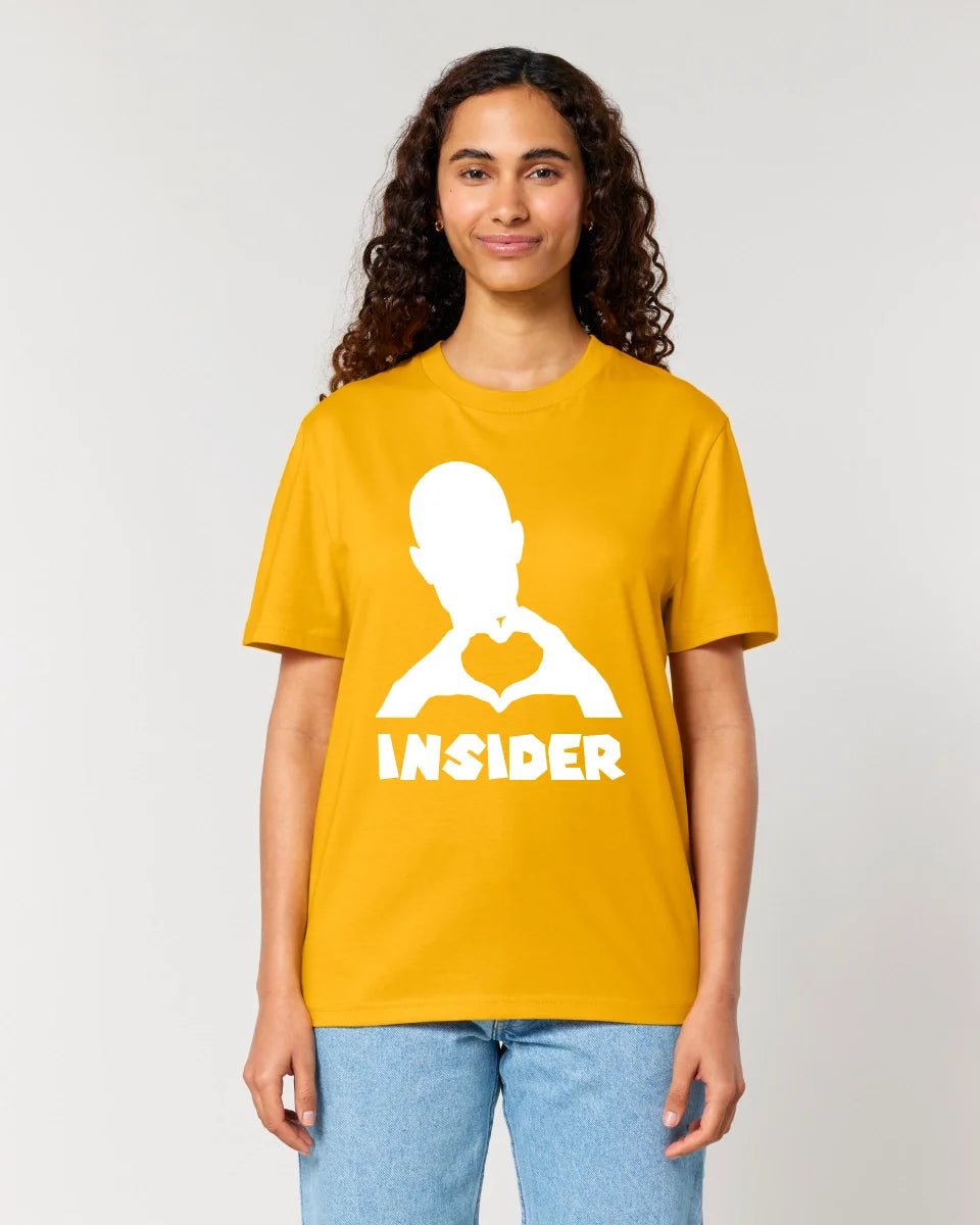 Keine Frage, ich liebe Dich auch! • Insider White • personalisierter Text • Unisex Premium T-Shirt XS - 5XL aus Bio - Baumwolle für Damen & Herren • Exklusivdesign • personalisiert copy von HalloGeschenk.de