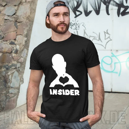 Keine Frage, ich liebe Dich auch! • Insider White • personalisierter Text • Unisex Premium T-Shirt XS - 5XL aus Bio - Baumwolle für Damen & Herren • Exklusivdesign • personalisiert von HalloGeschenk.de