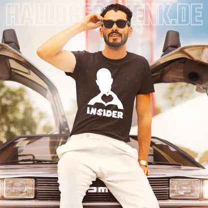 Keine Frage, ich liebe Dich auch! • Insider White • personalisierter Text • Unisex Premium T-Shirt XS - 5XL aus Bio - Baumwolle für Damen & Herren • Exklusivdesign • personalisiert von HalloGeschenk.de