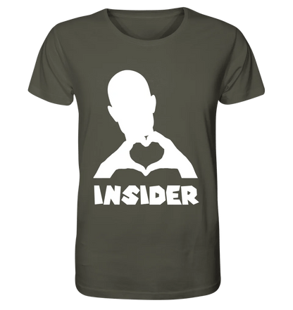 Keine Frage, ich liebe Dich auch! • Insider White • personalisierter Text • Unisex Premium T-Shirt XS - 5XL aus Bio - Baumwolle für Damen & Herren • Exklusivdesign • personalisiert copy von HalloGeschenk.de