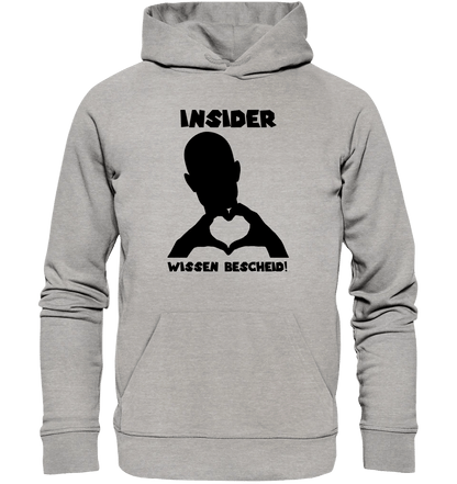 Keine Frage, ich liebe Dich auch! • personalisierter Text • Unisex Premium Hoodie XS - 5XL aus Bio - Baumwolle für Damen & Herren • Exklusivdesign • personalisiert von HalloGeschenk.de