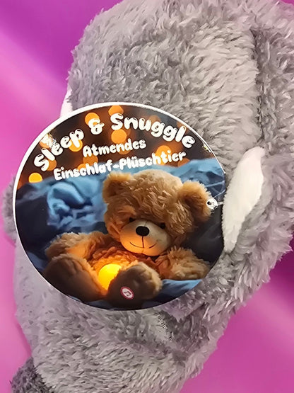 Sleep and Snuggle • Atmende Schlafkatze • Katze • Schlafhilfe • Kinder von HalloGeschenk.de